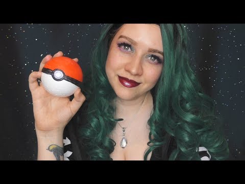 ASMR - Sweet Pokémon Gym Leader RP (personal attention, rp, tapping on gemstones)