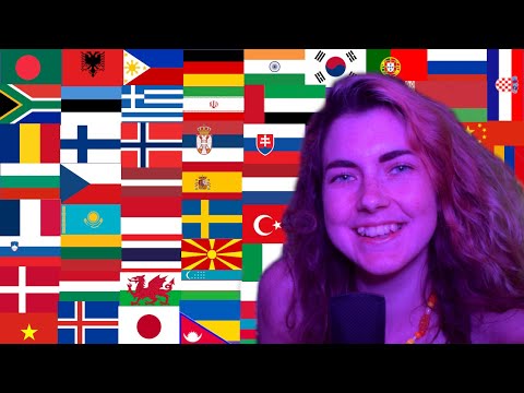 💕ASMR in 50 Languages💕 Did I Say Yours? 💕 (Whispering, Fake Nails)