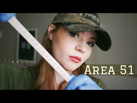 [ASMR] 📏 Measuring Your Area 51 Uniform | Sassy Sergeant | Rain Sounds