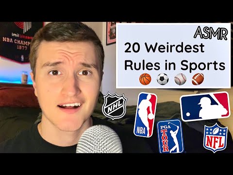 [ASMR] Whispering The WEIRDEST Rules In Sports ❓