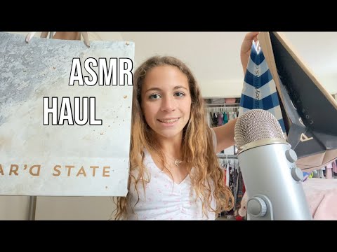 ASMR Haul! Altrd state, pacsun, and bath and body works! ✨🤍