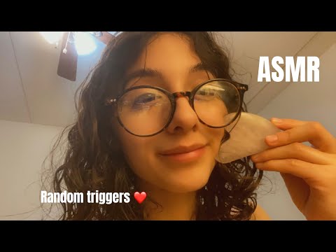 ASMR relaxing random triggers w/ quiet whispers