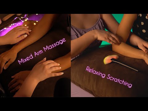Mixed Asmr Arm Massages and Relaxing Scratching