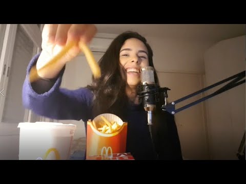 ASMR MUKBANG comendo *MC DONALDS*