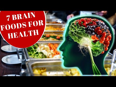 7 Brain Foods for Brain Health | Best Foods to Boost your Brain and Memory Function Increase Power
