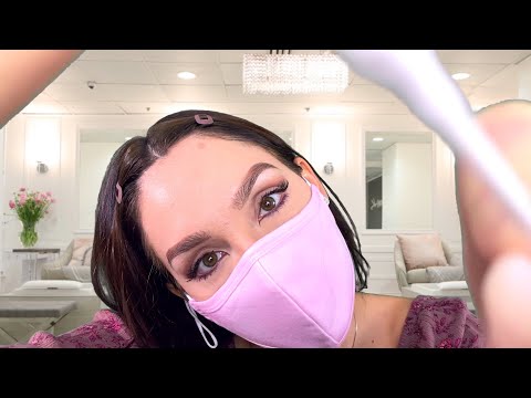 ASMR - Doing Your Eyebrows (Close Up Personal Attention)