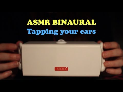 ASMR ☾ Binaural Ear Tapping & Drumming - New mic test - No talking