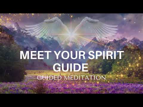 Meet Your Beautiful Spirit Guide 👼 Guided Meditation 🤍💫 Ask For Guidance 🙏🏼