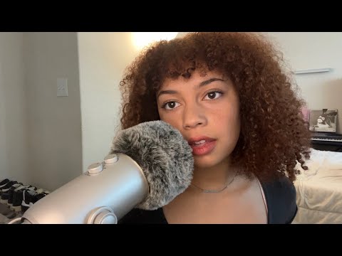 ASMR personal & close up clicky whisper ramble 🤍 good for background noise