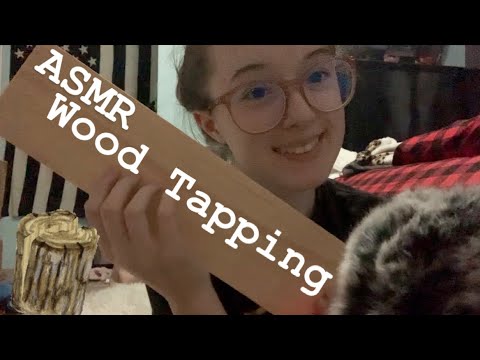 ASMR Wood Tapping + Rambling