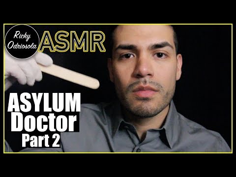 ASMR - Asylum Doctor Part 2 (Male Whisper, Close Up, Relaxation & Sleep)