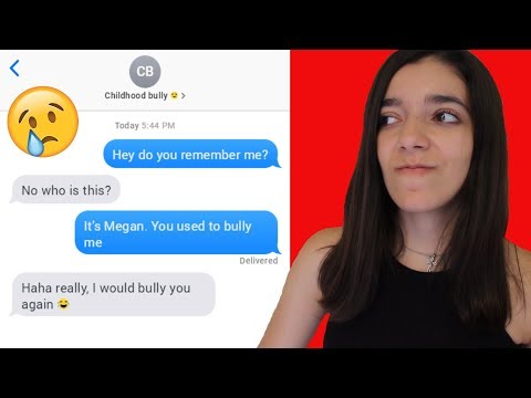 I Texted My Childhood Bully. You Won't Believe What She Said