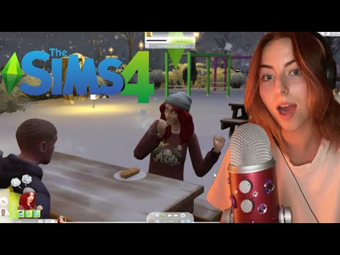 ASMR | Sims 4 Gameplay (first house + finding a fossil)