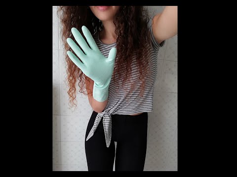 #Asmr - 15 minutes of Rubber gloves 🧤 Leather gloves - Fan Request
