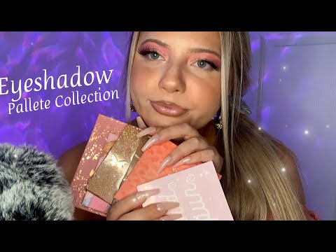 ASMR Eyeshadow Pallete Collection | Tapping, Scratching, Scratchy Tapping 💜