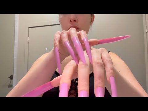 ASMR / Skin Scratching with long nails