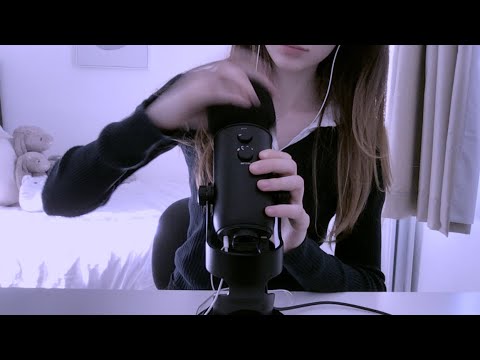 ✧･ﾟASMR fast aggressive MIC triggers! ~ (mic cover tapping, swirling, pumping)