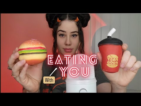ASMR: Mouth Sounds /Eating (with) YOU 😈