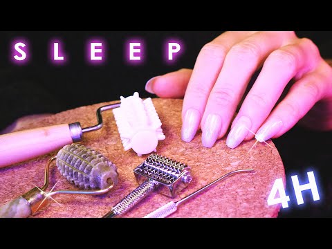 [4h ASMR] 99.99% of YOU Will Fall Asleep 😴 Ultimate Cork Triggers (No Talking) 4k
