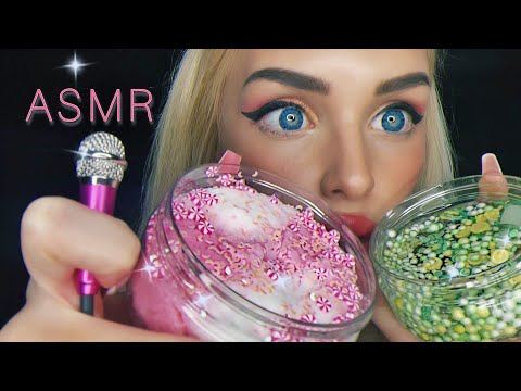 АСМР МИНИ МИКРОФОН В СЛАЙМЕ 🎤/ ASMR MINI MICROPHONE / CLOUD SLIME