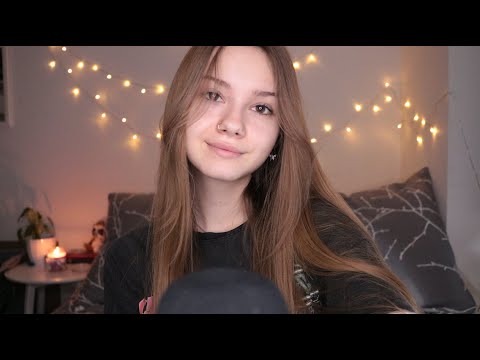 ASMR Close up Mouth Sounds and Unintelligible Whispering | Tounge clicking and Breathing