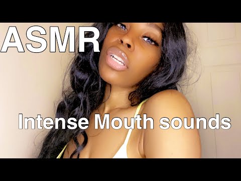 ASMR | Slurping & Tongue Fluttering W/Intense Mouth Sounds￼ Up Close In 1 Min