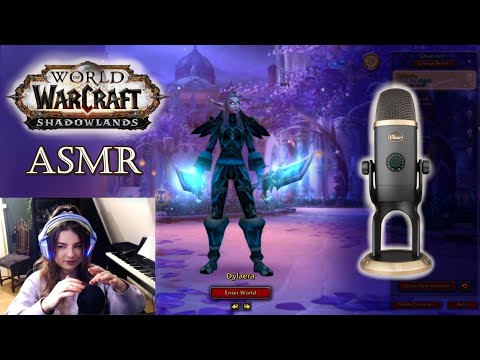 Dutch ASMR | Blue Yeti X: World of Warcraft Mic Unboxing & In-Game Test (Exploring)