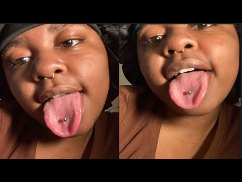 ASMR Chaotic Mouth Sounds + Playing With My Tongue Piercing 👅💦😛