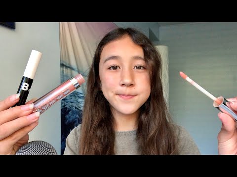 ASMR Doing Your Makeup in 1 Minute // 1 Minute Makeup Application ASMR Role Play