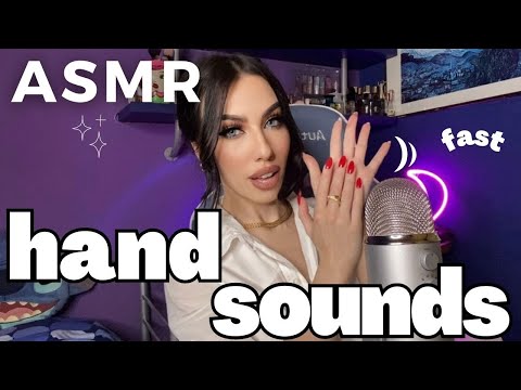 ASMR - Fast Hand Sounds, Scratching sui vestiti e sulla pelle (asmr ita)