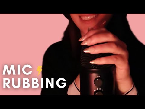 ASMR - MIC RUBBING, STROKING, CUPPING, BLOWING, COUNTING... with Soft Spoken Rambling on ! 😍
