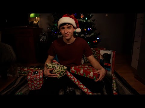 Wrapping presents with your boyfriend asmr