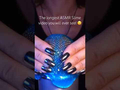 The longest ASMR Slime video you will ever see 🤤 #asmr #asmrsleep slime #slimeasmr #notalkingasmr