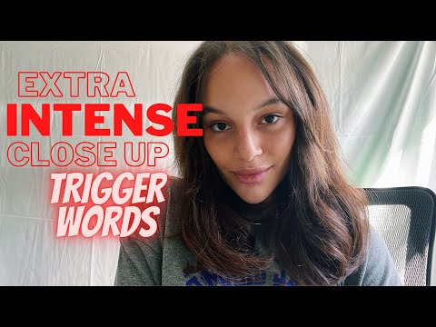 ASMR - Close up mic whispers - trigger words edition
