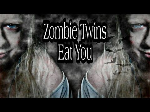 ASMR 🎧 Zomebie 🧟🧟 Twin Ear Eating (No Talking)