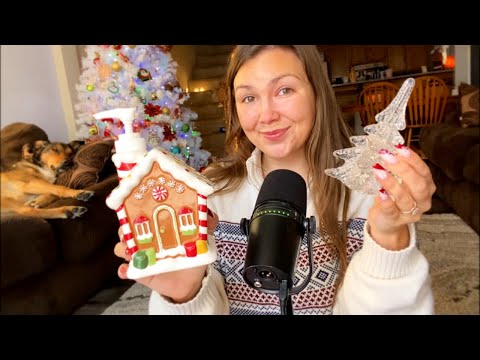 ASMR| Thrift Store Haul🎄🎅🏼 (tapping + whispering)