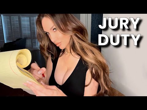 ASMR/ Flirting With You During Jury Duty/ Up Close Personal Attention