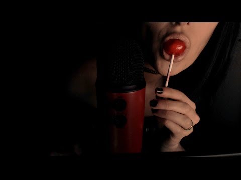 ASMR Español* Lollipop Eating & Licking | Wet Mouth Sounds |