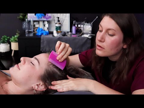 Calming Face Mapping & Scalp Check on a Viewer | ASMR Doctor's Exam