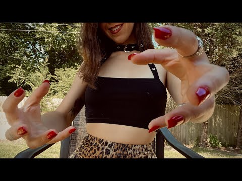 Hypnotic Hand Movements😵‍💫 Gentle Mouth & Hand Sounds for Relaxation🌹 ASMR