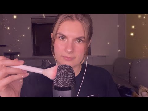 ASMR Random Trigger Assortment (mic brushing, hand sounds, writing, tapping, mouth sounds)🥰😴