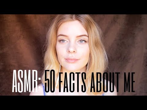 ASMR 50 facts about me l Whispered
