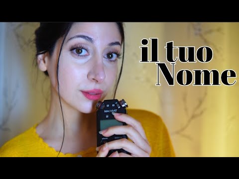 SUSSURRO IL TUO NOME [4K ASMR] whispering & 🌧️