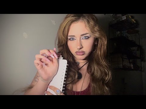 Mean Girl In Art Class Does Your Portrait *Role-play*| ASMR