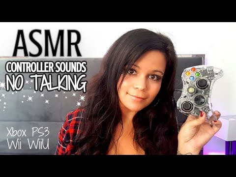 ASMR Controller Sounds No Talking ~ Triggers (XBox, PS3 ,Wii ,WiiU ) ~