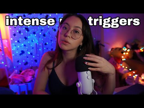 ASMR Intense Fast Mic Triggers (Mic Pumping, Tapping, Swirling, and More)
