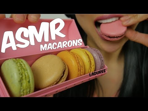 ASMR Laduree MACARON (EATING SOUNDS) | SAS-ASMR