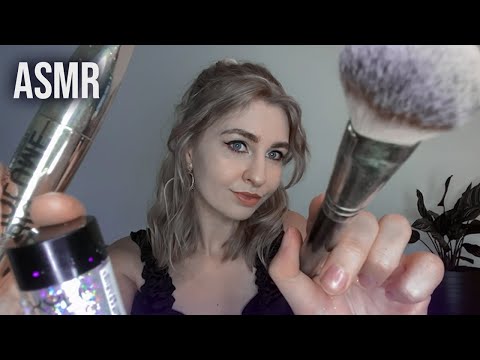 ASMR po Polsku MAKIJAŻ | Starsza Siostra Robi Ci Makijaż na Festiwal ROLEPLAY ✨ Nałożone dźwięki