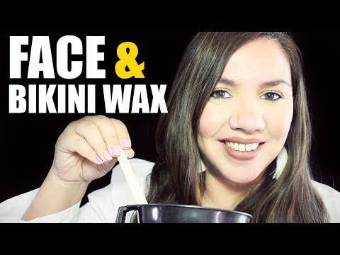 ASMR FACE AND BIKINI WAX RolePlay | Soft Spoken | Personal Attention