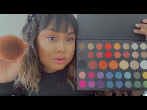 ASMR Big Sis Does Your Makeup For a Birthday Party Roleplay  💅💄 Person Attraction , Whisper